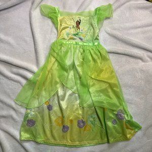 Disney Princess Tiana Nightgown Girls Size 5T